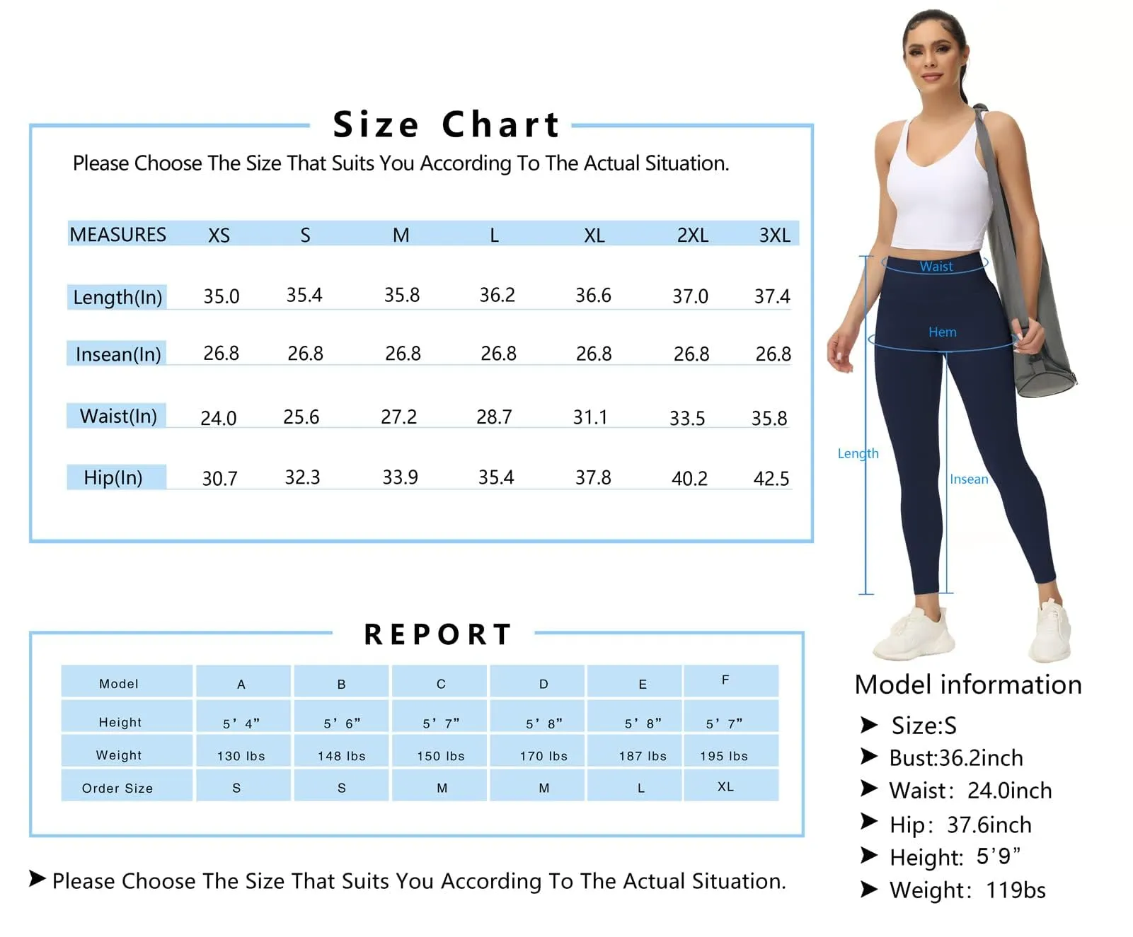 THE GYM PEOPLE Tummy Control Workout Leggings with Pockets High Waist Athletic Yoga Pants for Women Running, Fitness Dark Blue Green