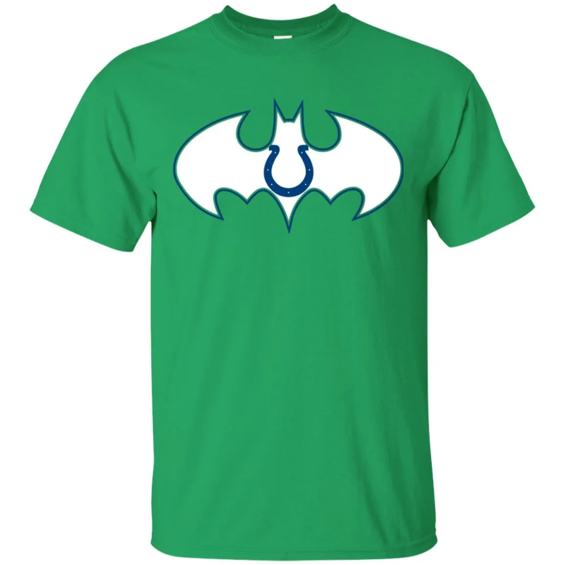 We Are The Indianapolis Colts Batman Nfl Mashup Men Cotton T-Shirt