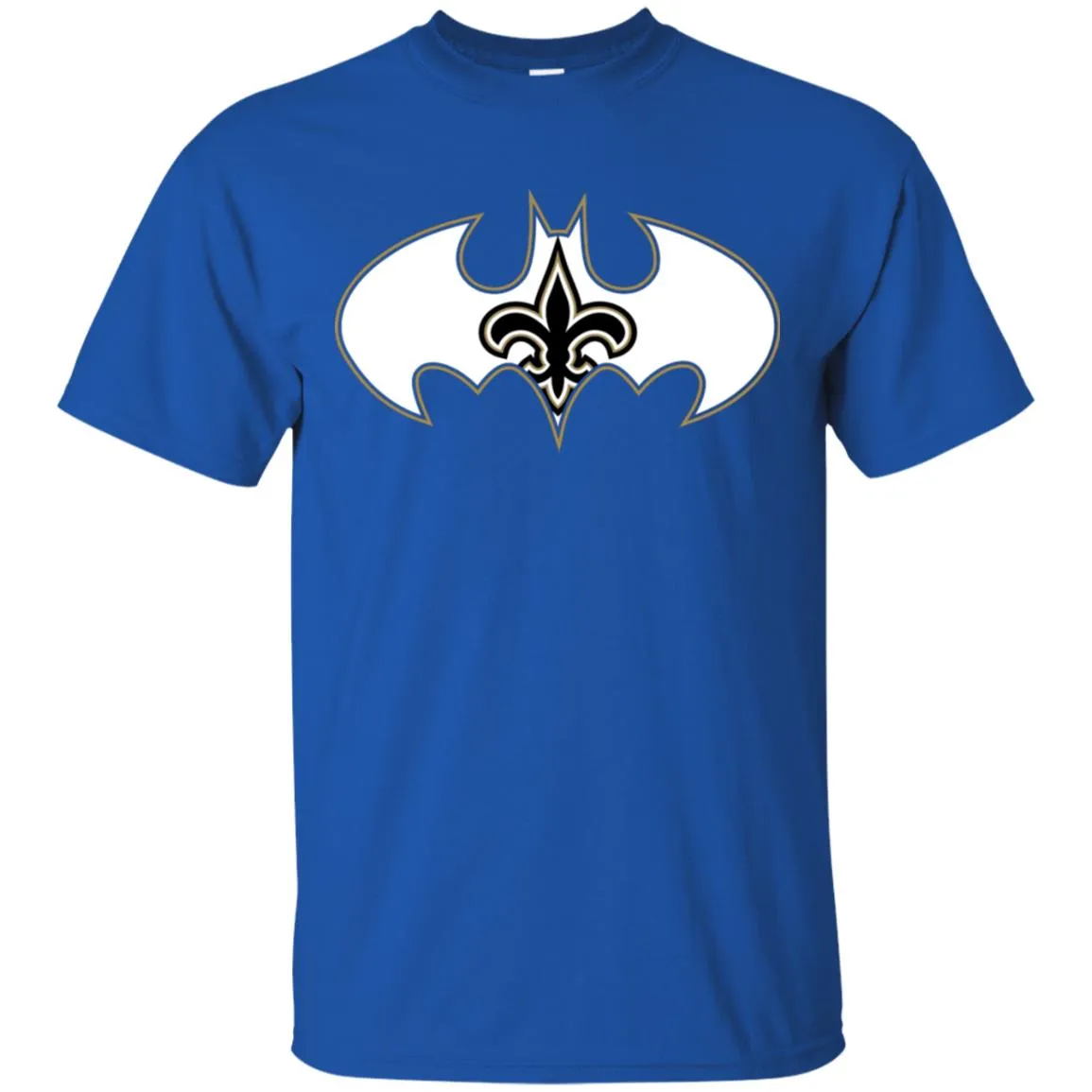 We Are The New Orleans Saints Batman Nfl Mashup Men Cotton T-Shirt