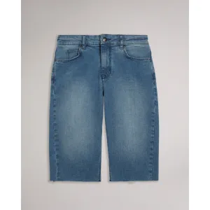 Women Wmp-Zithara-Denim Bermuda Short - Dk-Grey