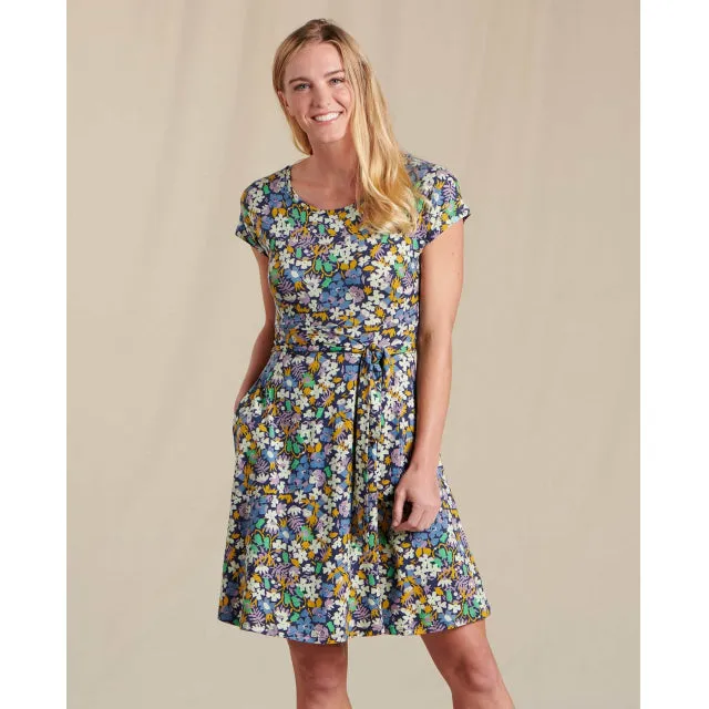 Women's Cue Wrap SS Dress